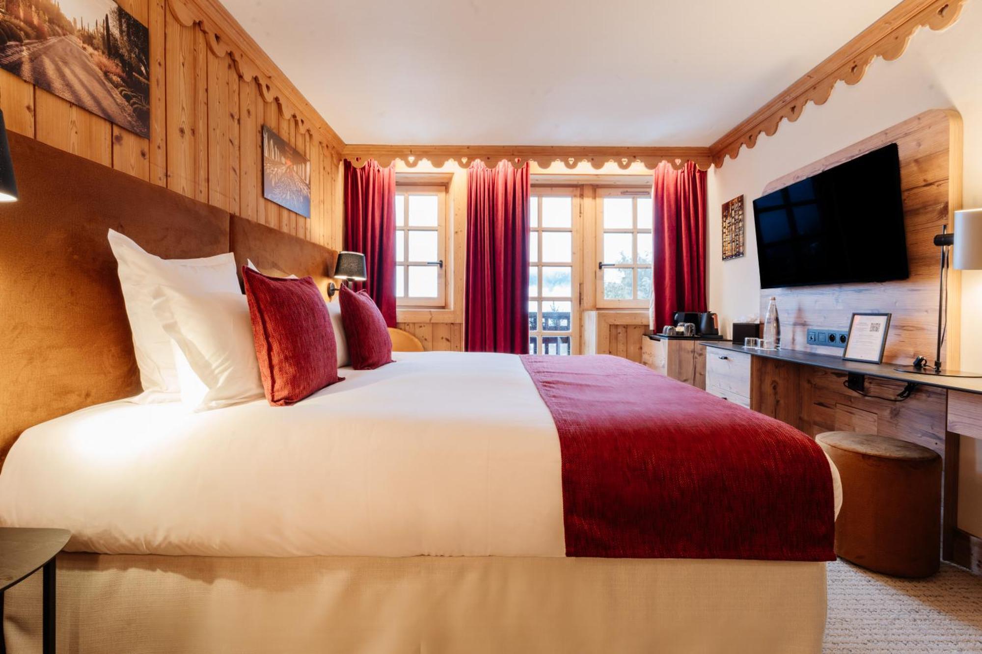 La Ferme Du Golf Hotel Megève Exterior foto