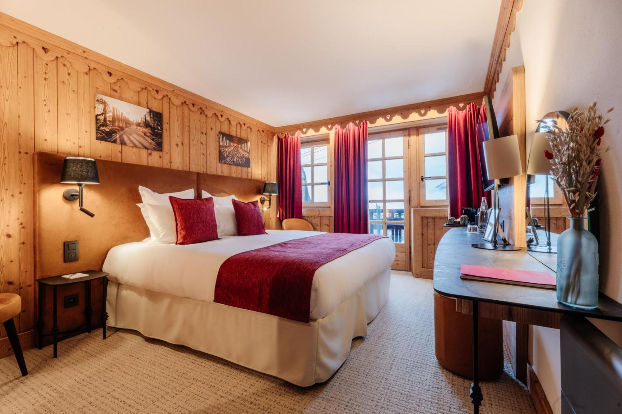 La Ferme Du Golf Hotel Megève Exterior foto