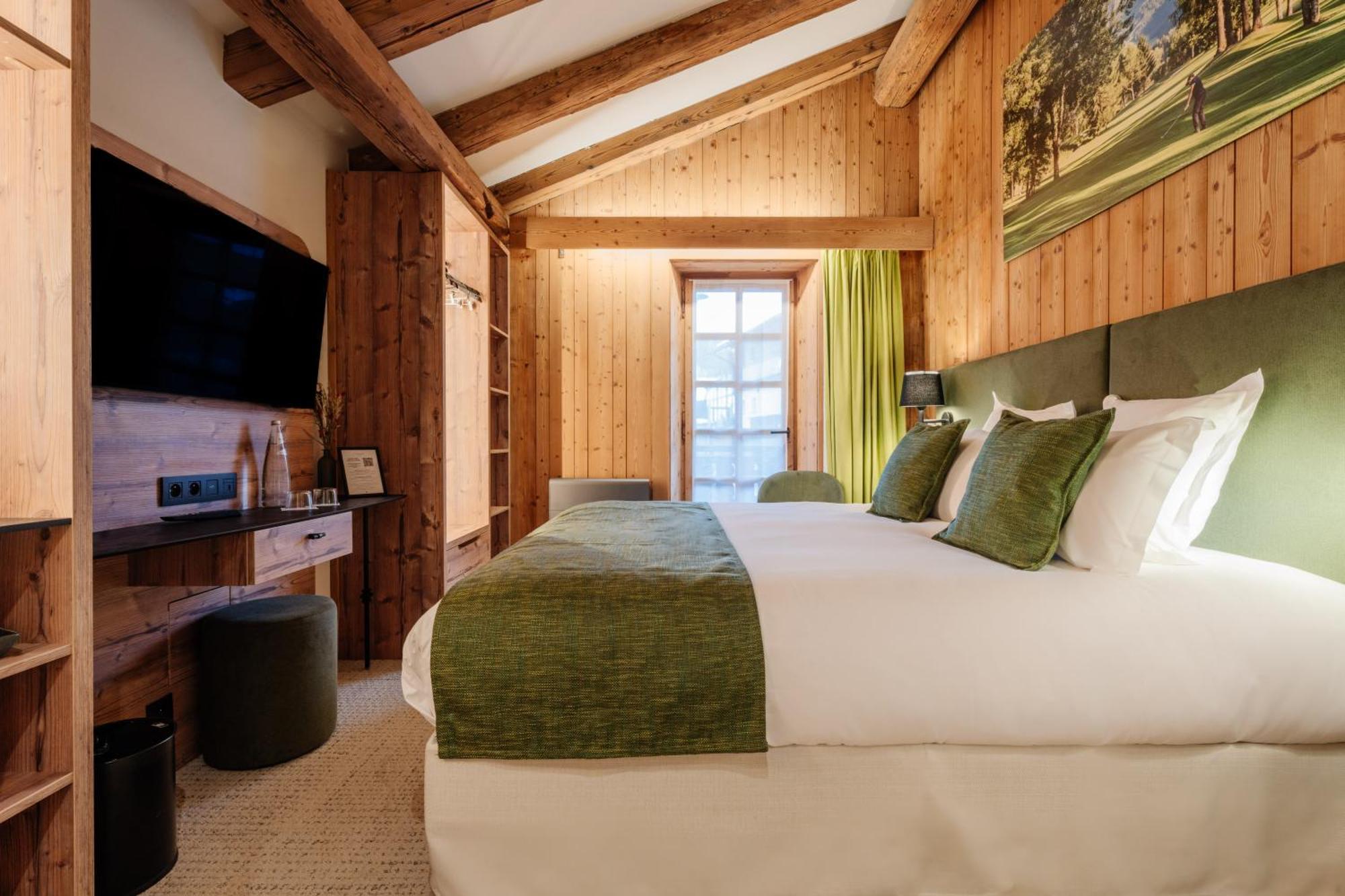 La Ferme Du Golf Hotel Megève Exterior foto