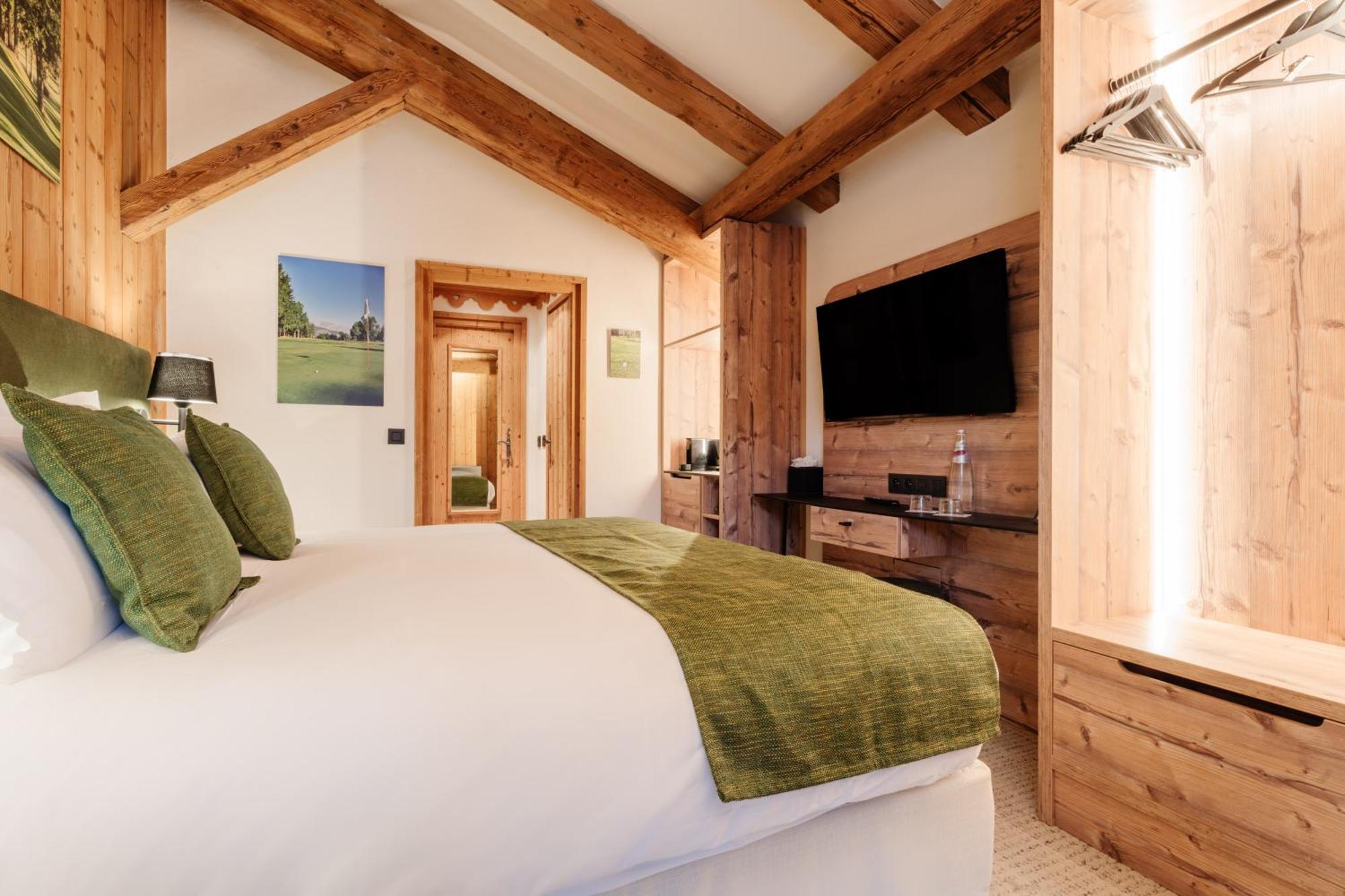 La Ferme Du Golf Hotel Megève Exterior foto