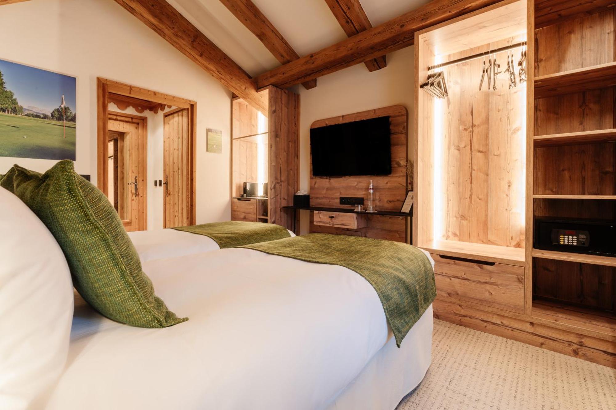 La Ferme Du Golf Hotel Megève Exterior foto