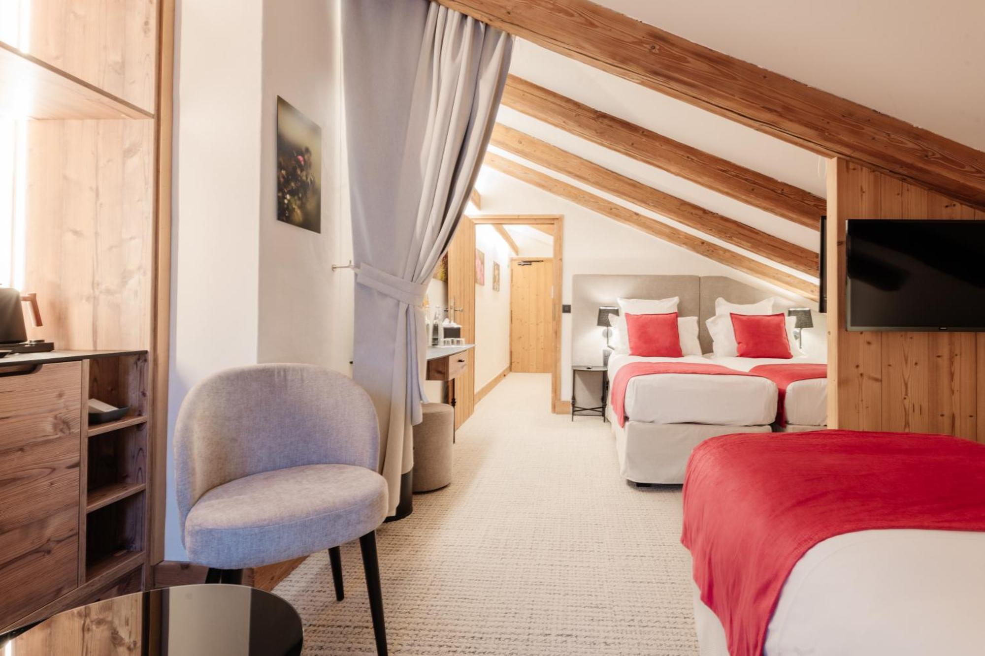 La Ferme Du Golf Hotel Megève Exterior foto